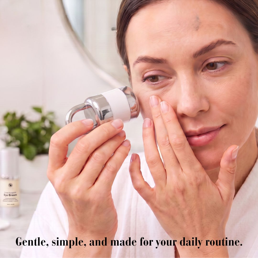 The Electric Eye Cream Massager- Brighter, Smoother, Rested-Looking Eyes in as Little as 2 Weeks