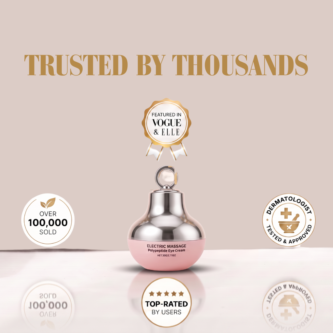 The Electric Eye Cream Massager- Brighter, Smoother, Rested-Looking Eyes in as Little as 2 Weeks